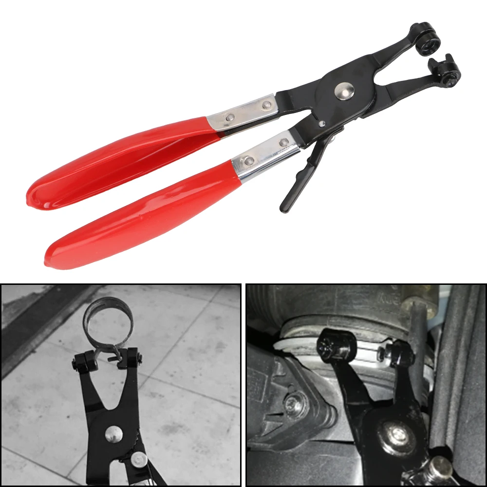 Water Pipe Hose Flat Band Ring Type Tool for Garden Car Truck Accessories Auto Removal Tools Universal Car Hose Clamps Pliers