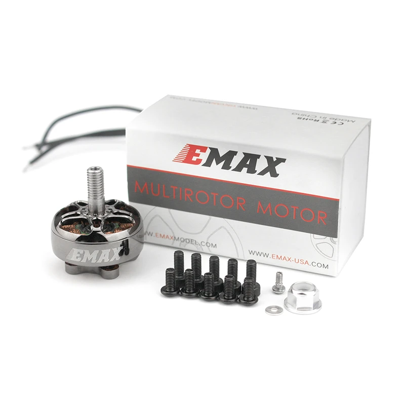 EMAX ECOII 2807 6S 1300KV 5S 1500KV 4S 1700KV Brushless Motor for RC FPV Racing Drone RC Quadcopter RC Parts DIY Accessories