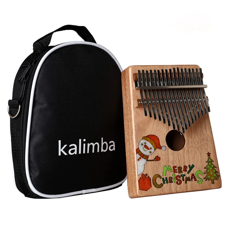 

Christmas New Thumb Piano 17 Keys Kalimba Professional Musical Keyboard Mini Kalimba 17 Key Keyboards Piano Christmas Toys Gifts