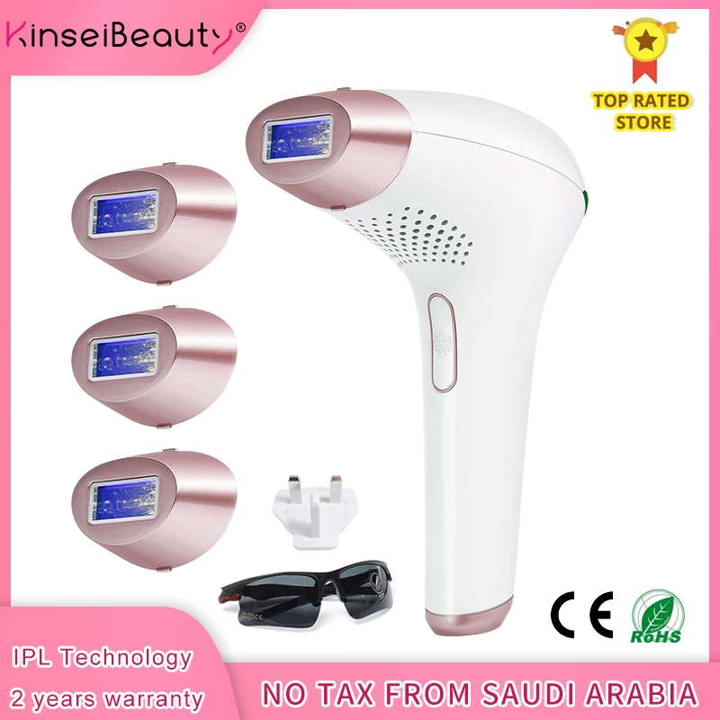 500000 Flashes IPL Hair Removal Hair Removal Machine Device Permanent Electric Depilador Acne Clearance Skin Rejuvenation