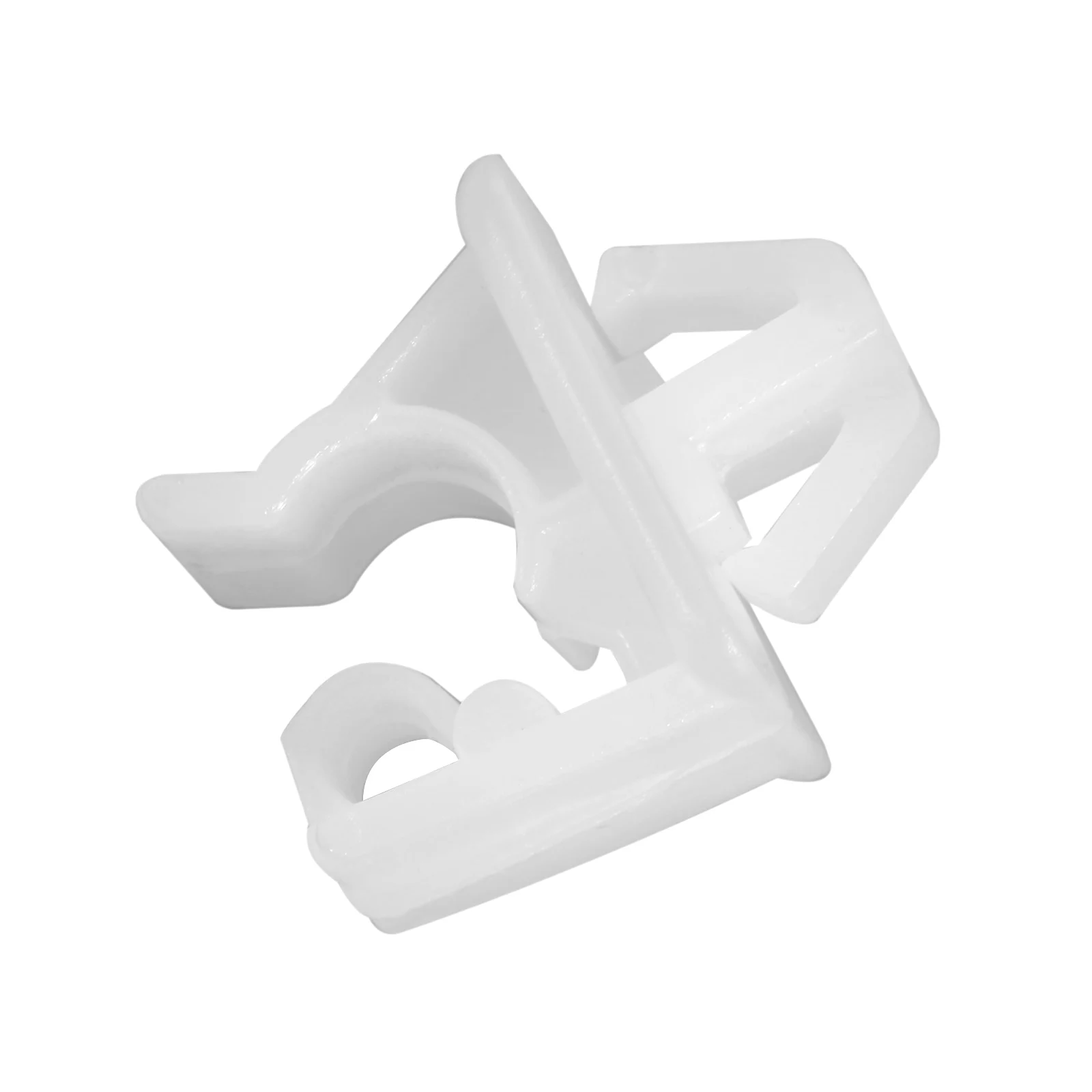 10-Pack Car Hood Weatherstrip Retainer Clips For Honda – Black Plastic, Front Mount