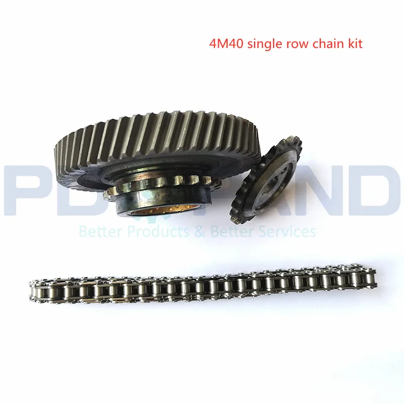 4M40 4M40T 4M40-T Engine Timing Chain Distribution Kit for Mitsubishi MONTERO PAJERO SHOGUN TRITON SOHC 8V 2.8TD 1993-2002