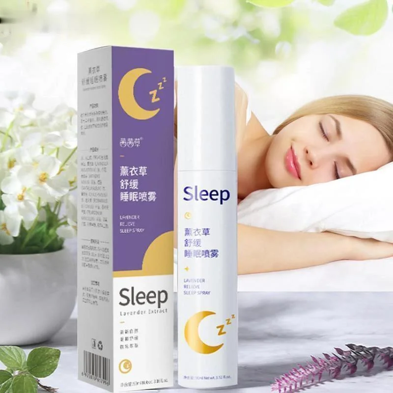 Soothe Sleep Deep Enjoyable Sleep Sleep Spray Insomnia Essential Oil 90ML Lavender Pillow  Insomnia Therapy Sleep Aids Spray