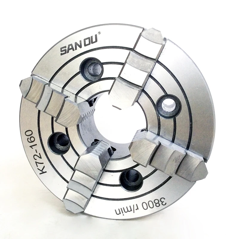 SANOU four jaw independent chuck 160mm K72-160