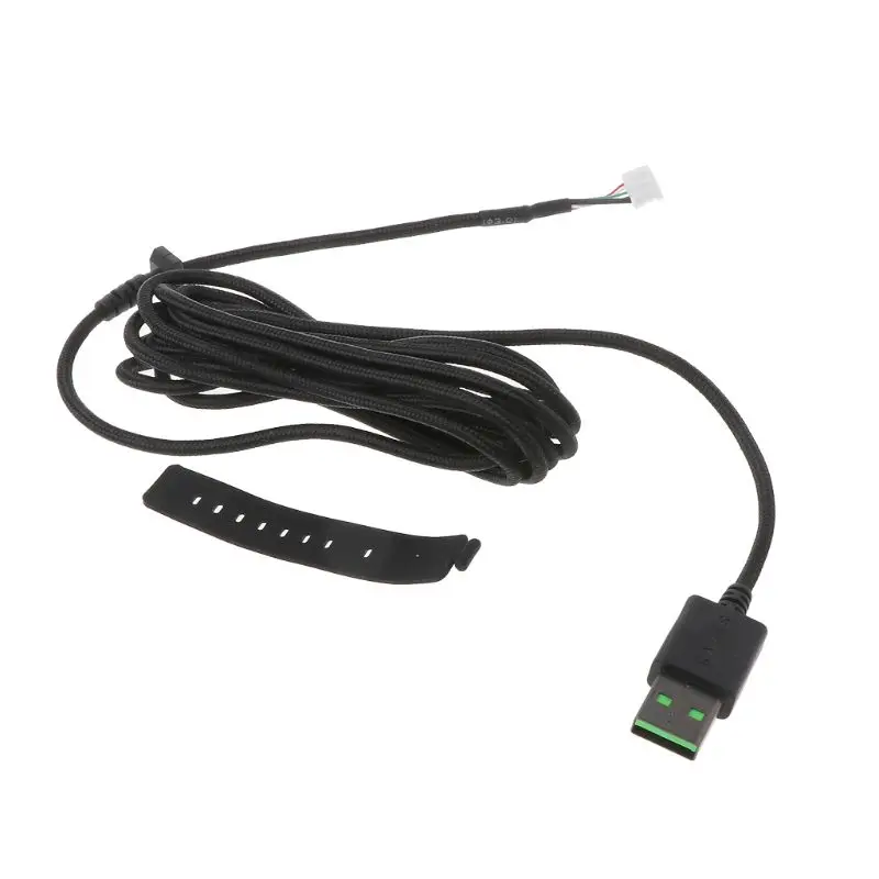 Durable Nylon Braided Line USB Mouse Cable Replacement Wire For Razer DeathAdder Gaming Mouse