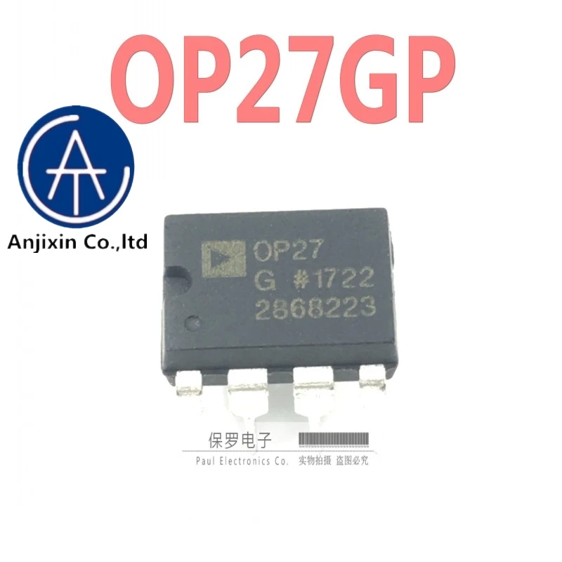 10pcs 100% orginal and new low noise operational amplifier OP27GPZ OP27GP OP27G DIP-8 in stock