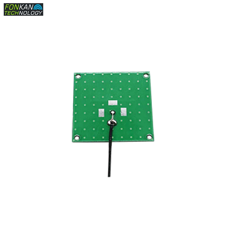 FONKAN UHF RFID 1dBi Ceramic Antenna Single Feed Point 25*25 Small Antenna  with SMA MMCX IPEX connector