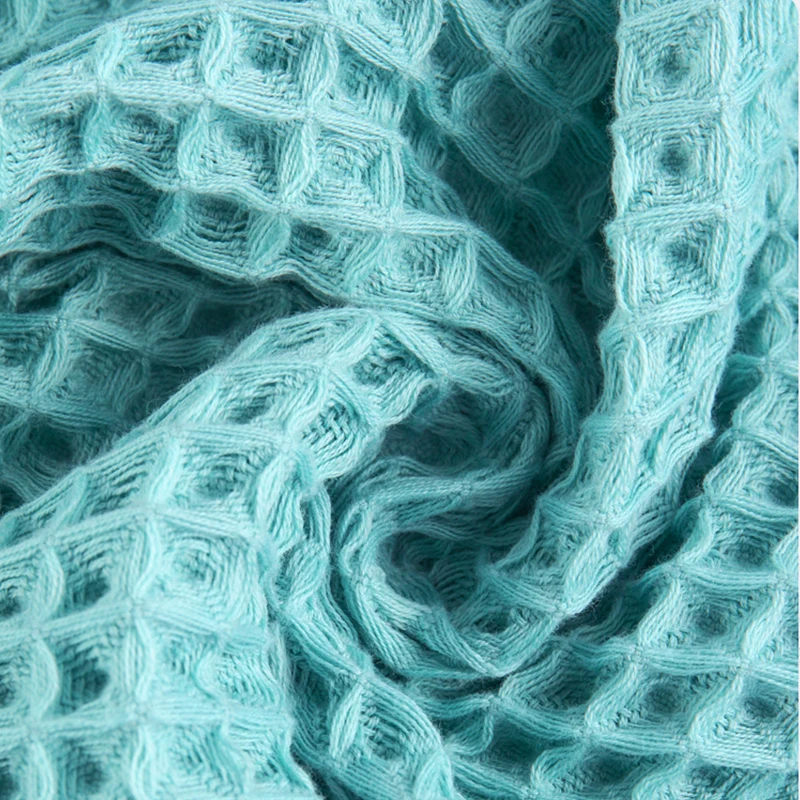 1/3/5/10 PCS Cotton Waffle Towel 6 Colors Plain Color Soft And Comfortable Water Sucking Strong Travel Home Towel 34x72CM