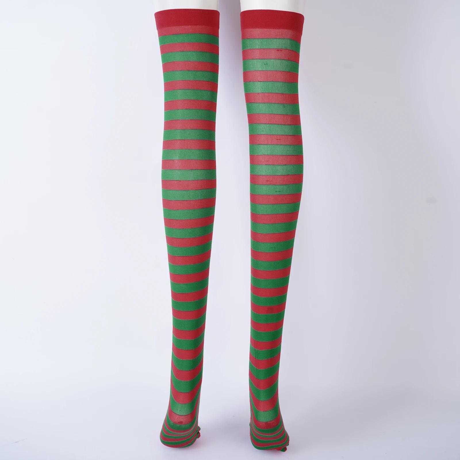 คริสต์มาส Elf คอสเพลย์เครื่องแต่งกายเด็กผู้ใหญ่หมวก Elf รองเท้าลาย Tights ถุงน่องชุด Xmas เทศกาล Postume