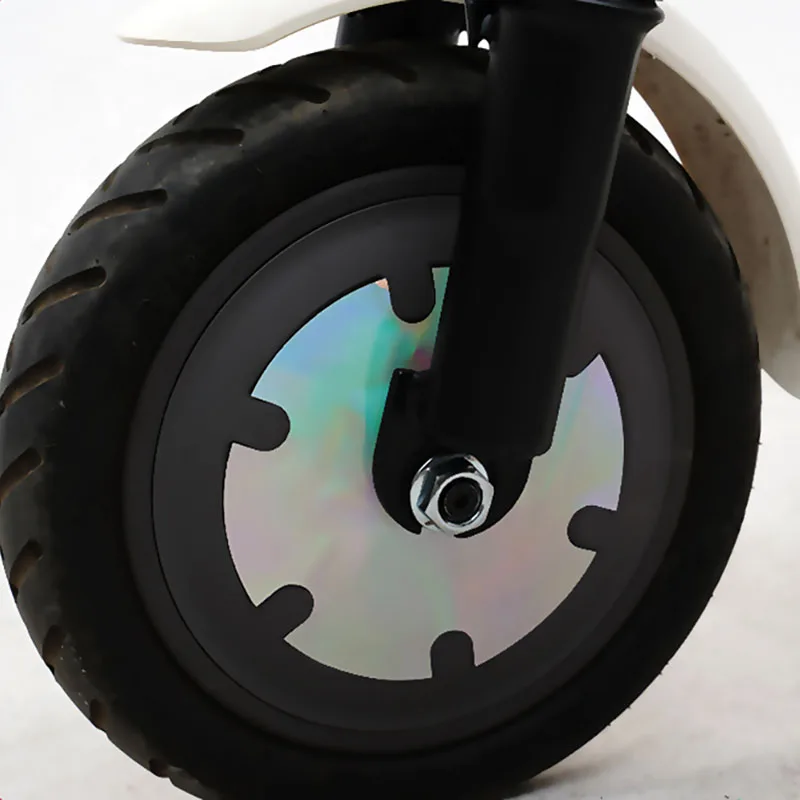 Scooter Front Wheel Stickers PVC Motor Protective Cover Stickers for Xiaomi Mijia M365 M365 Pro 1S Electric Scooter Accessories image 2