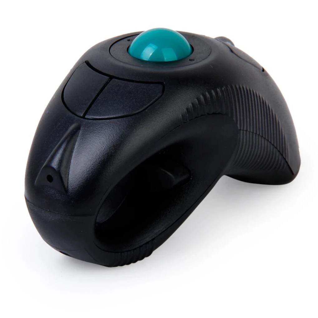 Imagem -05 - Rato Digital sem Fio Trackball 2.4ghz Design Ergonômico Dedo Usando Mouse Óptico Portátil para Android tv e pc