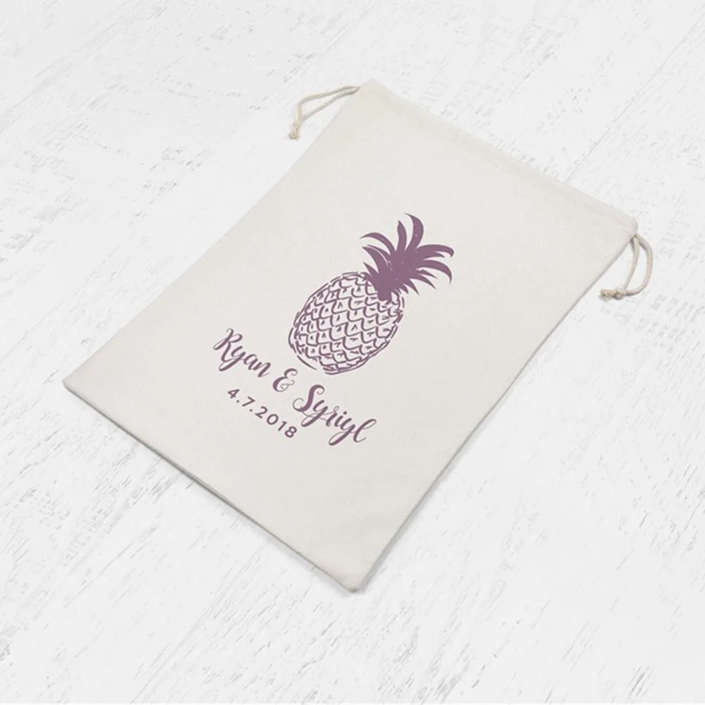 Pineapple Favor Bags   Wedding Favors Bags   Pineapple Party Favors Tropical Destination   Bachelorette party Favors kit bags