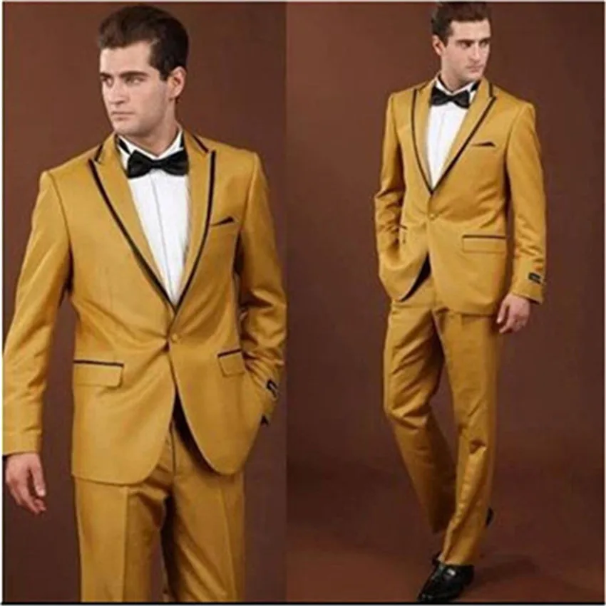 

2020 new men's wedding banquet business men's suit Suit Tuxedo Suit performance suit (jacket + pants)