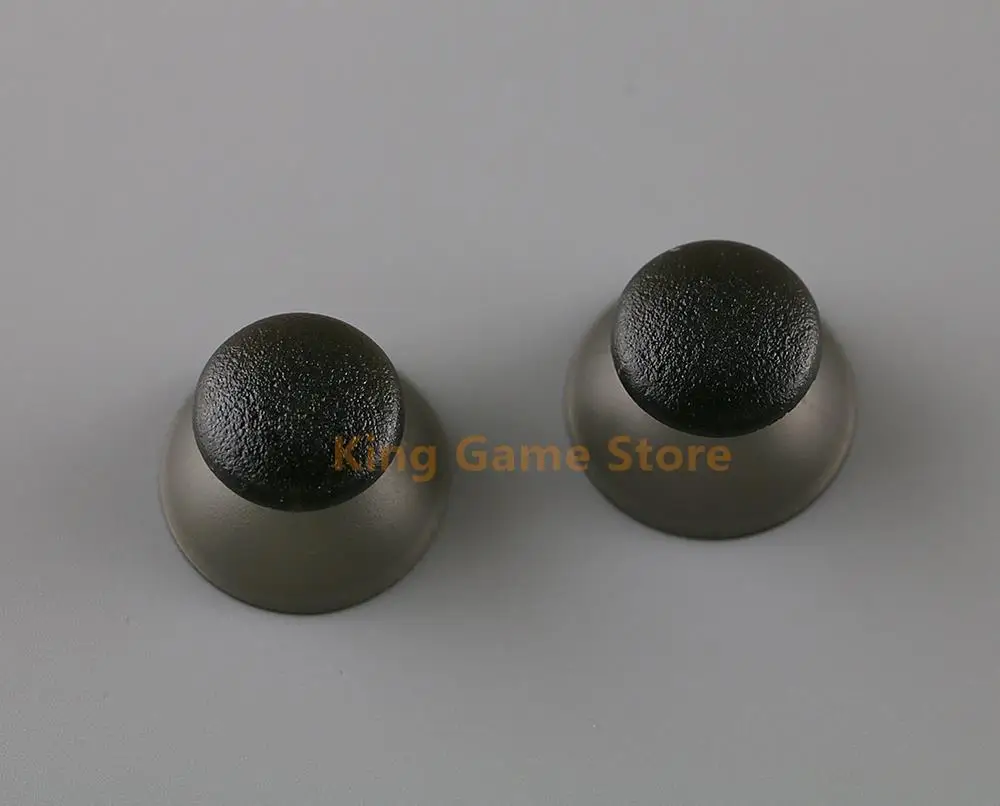 100 ชิ้นโปร่งใส 3D Analog จอยสติ๊กเห็ดหมวก Thumb ฝาครอบสําหรับ Sony PlayStation PS3 Controller