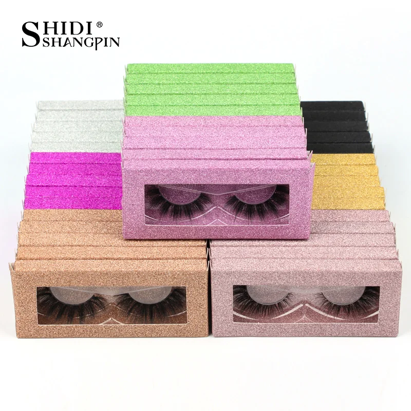 

Lashes Wholesale Bulk Items For Boutique 4/10/100PCS 3D Mink Strip Eyelashes Makeup Fluffy Natural Fake Eyelash Wispy Faux Cils