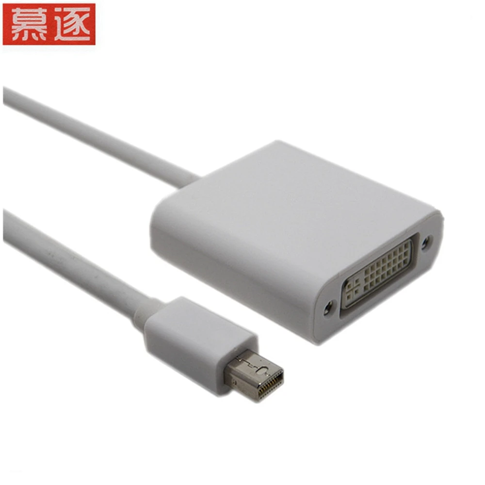 Mini DP to DVI Adapter Male to Female Thunderbolt Mini Display Port DisplayPort V1.2 to DVI Connector