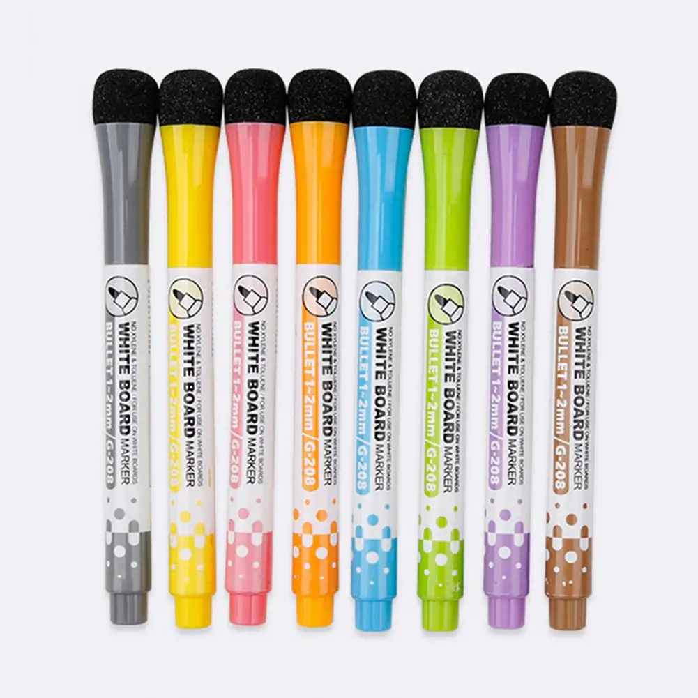 New Magnetic Whiteboard Pen Writing Drawing Erasable Board Marker Office Supplies