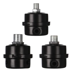 12.5mm 16mm 20mm Air Filter Air Compressor Spare Parts Metal Intake Filter Squelch Muffler 1/2 '' 5/8 