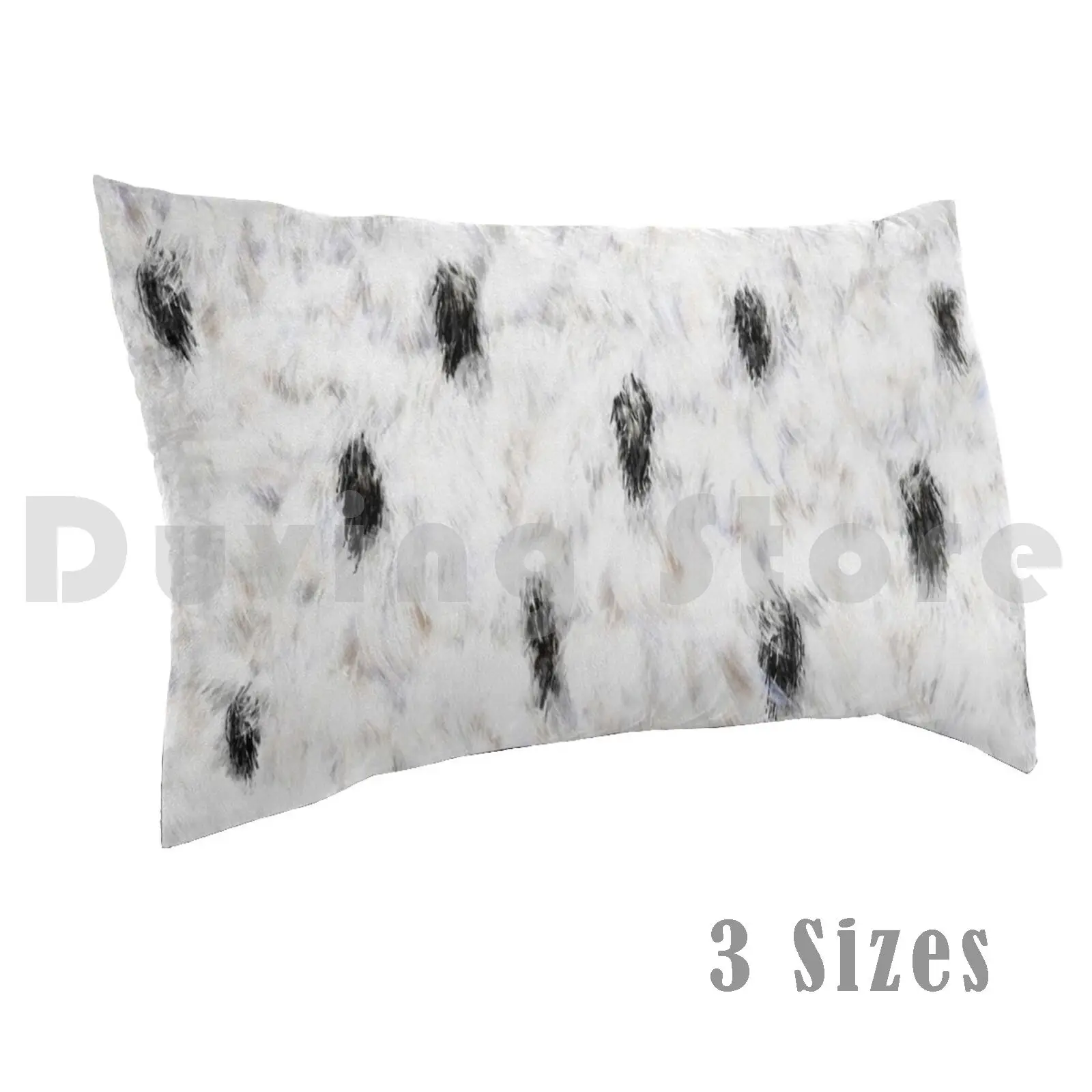 Little Princess | Faux Fur Ermine | Colsplay | Black White Pillow Case DIY 50*70 Animal Animal Faux Fur Faux