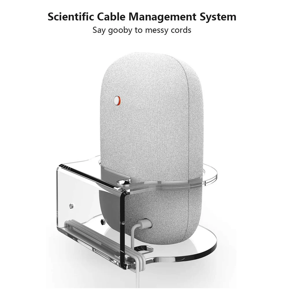 Настенный акриловый держатель-подставка для Google Nest