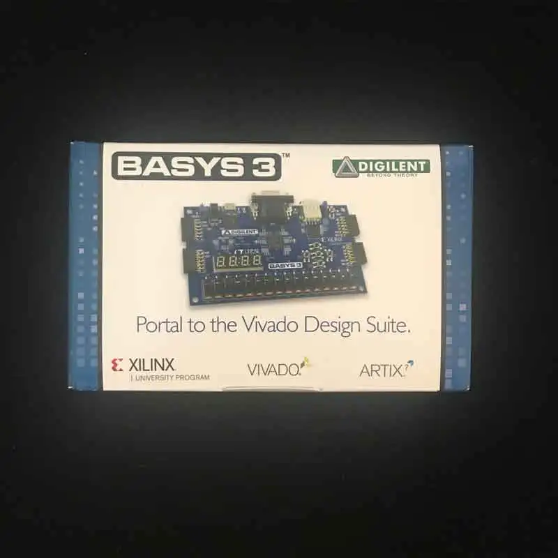 

410-183 Programmable Logic IC Development Tools Basys3 Artix-7 FPGA Board with XC7A35T-1CPG236C