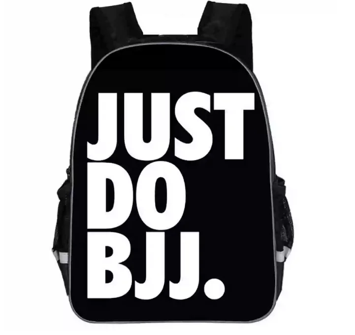 BJJ Backpack Taekwondo Brazilian Jiu-Jitsu Martial Judo School Bags Animal Women Men Boys Girls Kids Teenager Mochila Bolsa