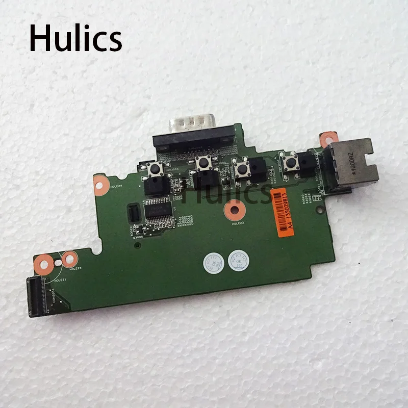 

Hulics Used Laptop FOR HP 8560p ProBook 6560b Ethernet VGA Port Power Button Board 01015HC00-600-G