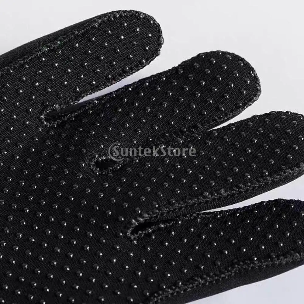 3mm Cao Cấp Neoprene Đồ Bơi Giữ Nhiệt Găng Tay với Dây Đeo Có Thể Điều Chỉnh Chống Trơn Trượt Linh Hoạt cho Nam Nữ Lặn Lướt Sóng Bơi Mùa Đông