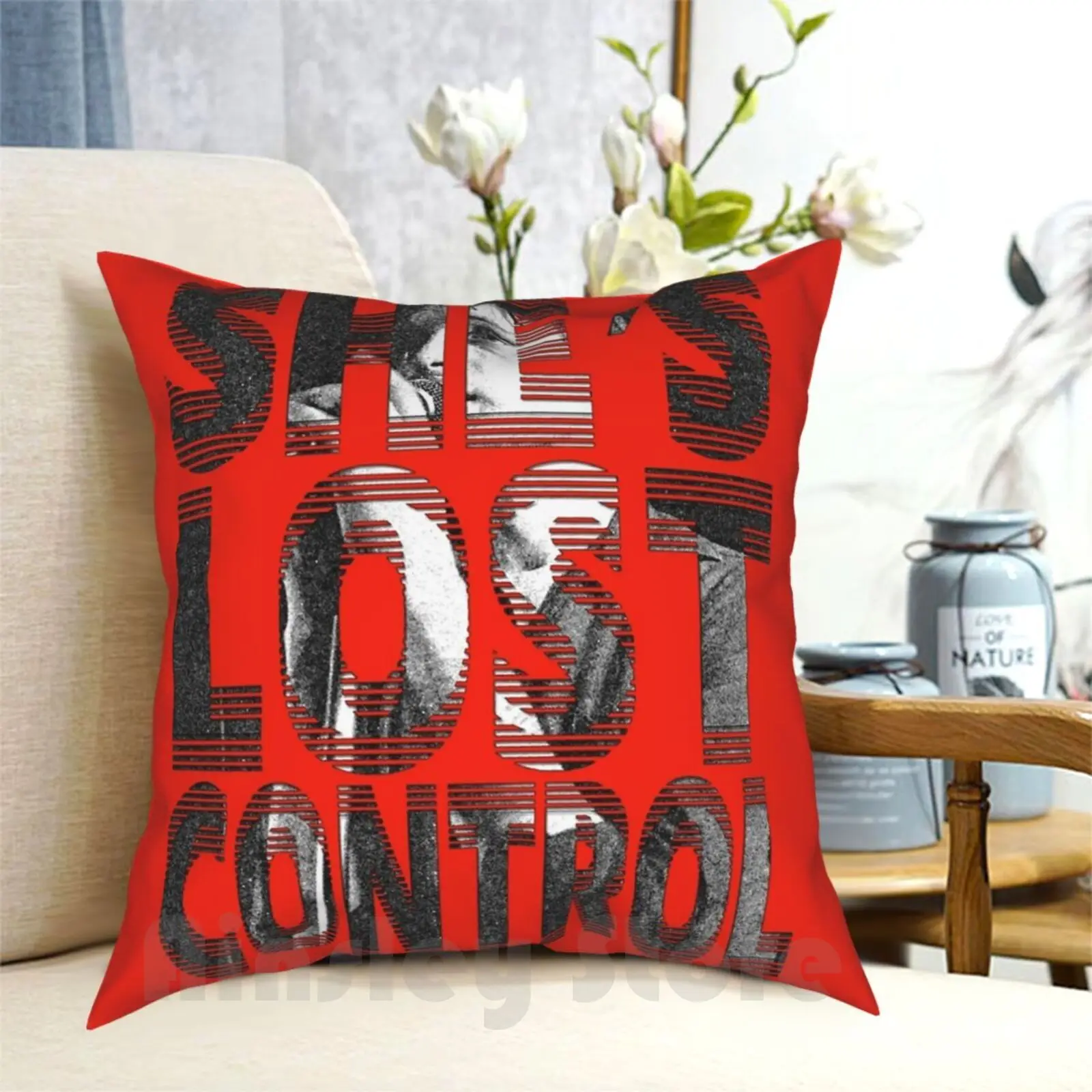 She'S Lost Control Pillow Case Printed Home Soft DIY Pillow cover Ian Curtis Ian Curtis Joy Division Joy Division Music