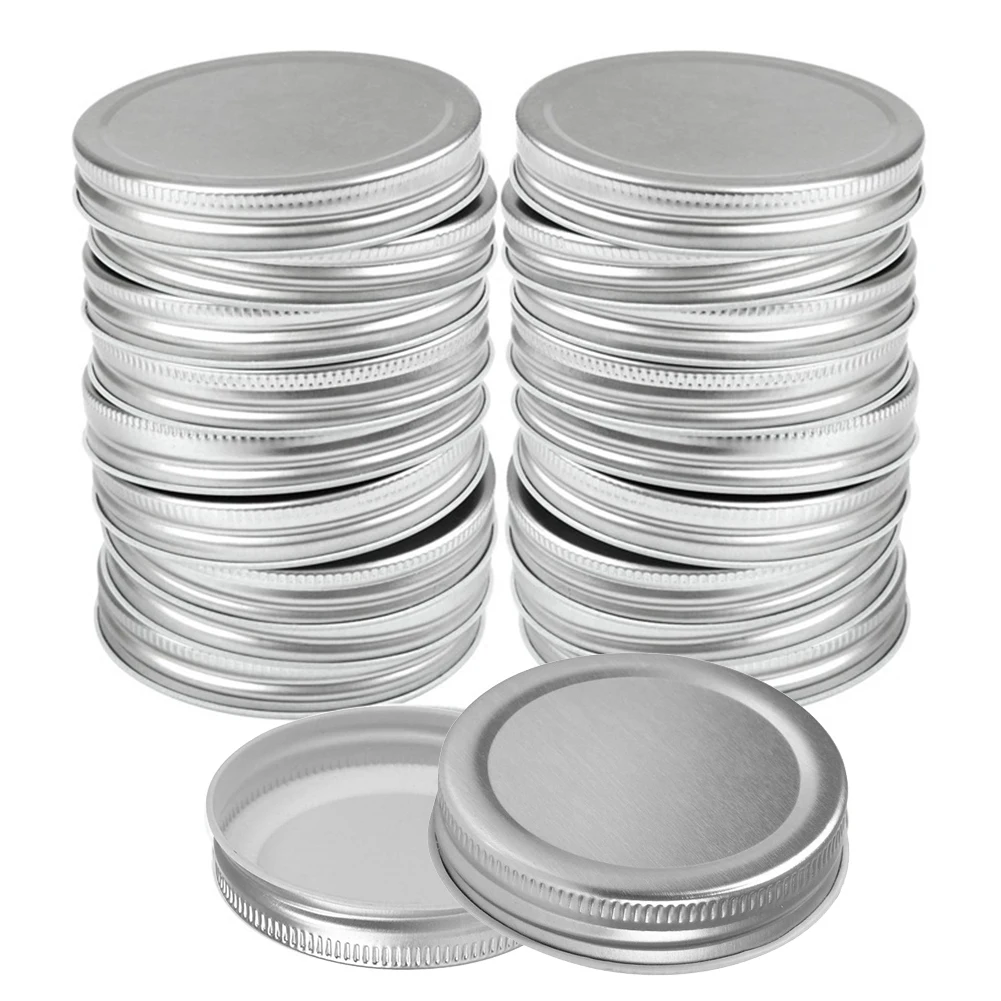 

Pcs 70mm 86 MmReusable Mason Jar Lids Wide Mouth LeakProof Seal Lid For Canning Jars Silver 2020 Ordinary