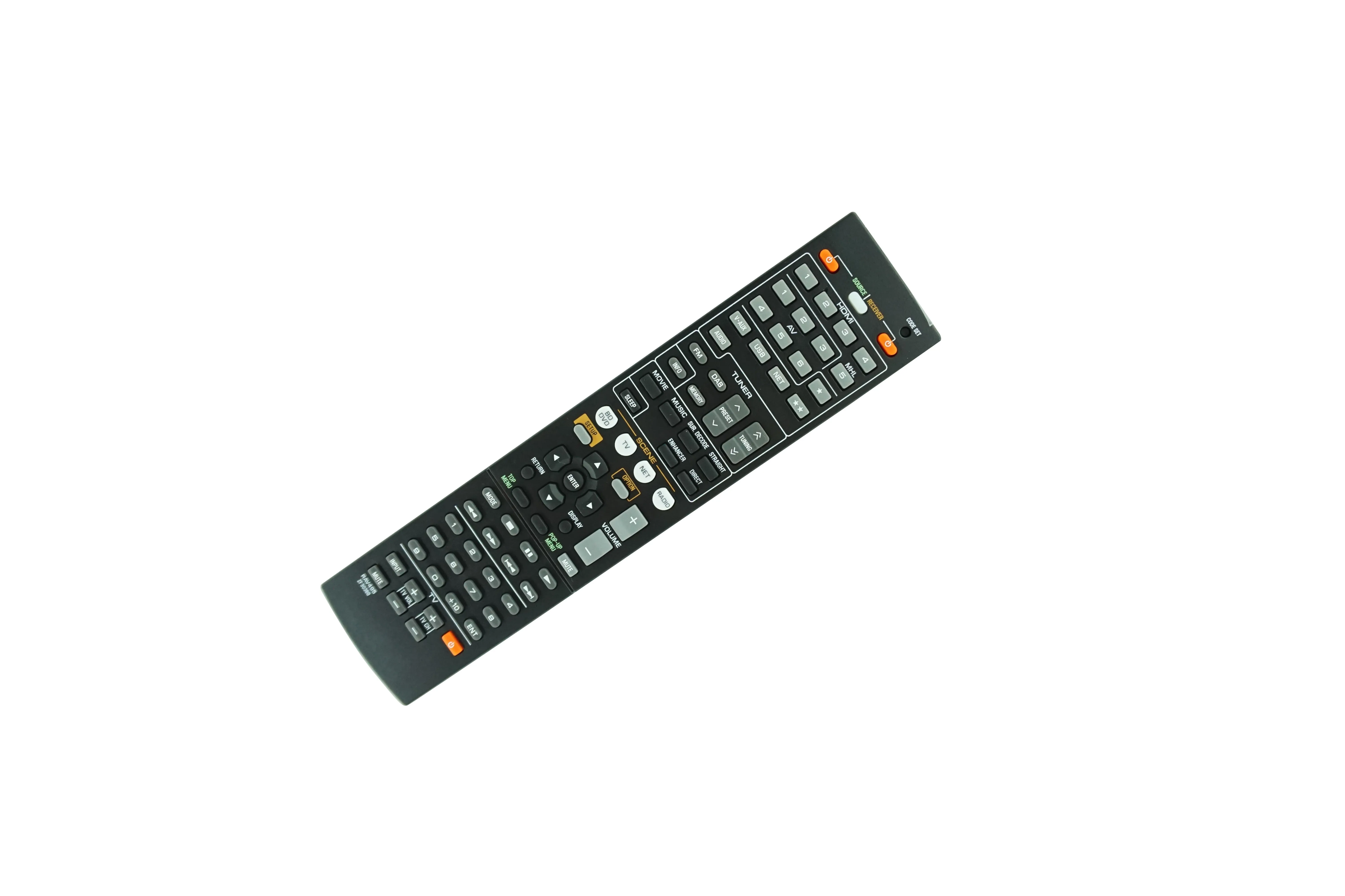 Remote Control For Yamaha RAV494 RAV495 HTR-4066BL HTR-4066 RX-V475 RX-V475BL YHP-S101 YHT-699U YHT-599U AV 4K Network Receiver