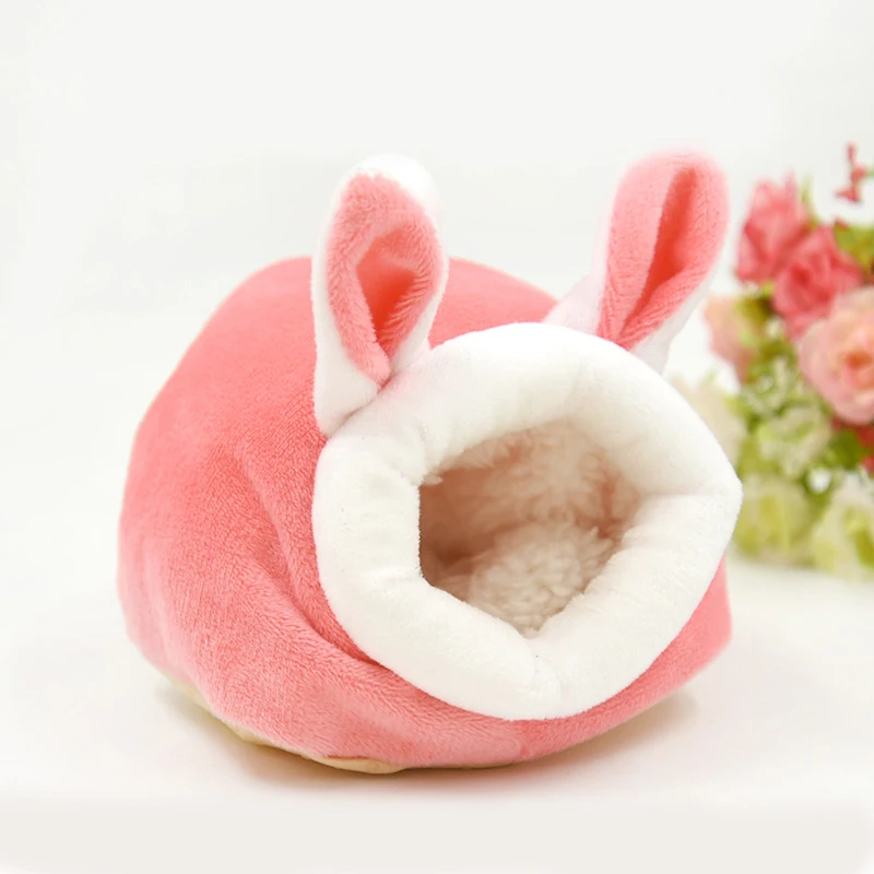 

Hamster House Winter Warm Sleeping Bed Guinea Pig Cage Accessories Small Animal Nest for Rodent/Guinea Pig/Rat/Hedgehog