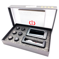 New Tire Pressure Monitoring System Solar TPMS 6 External Sensor for bus truck car 0-8.5 bar