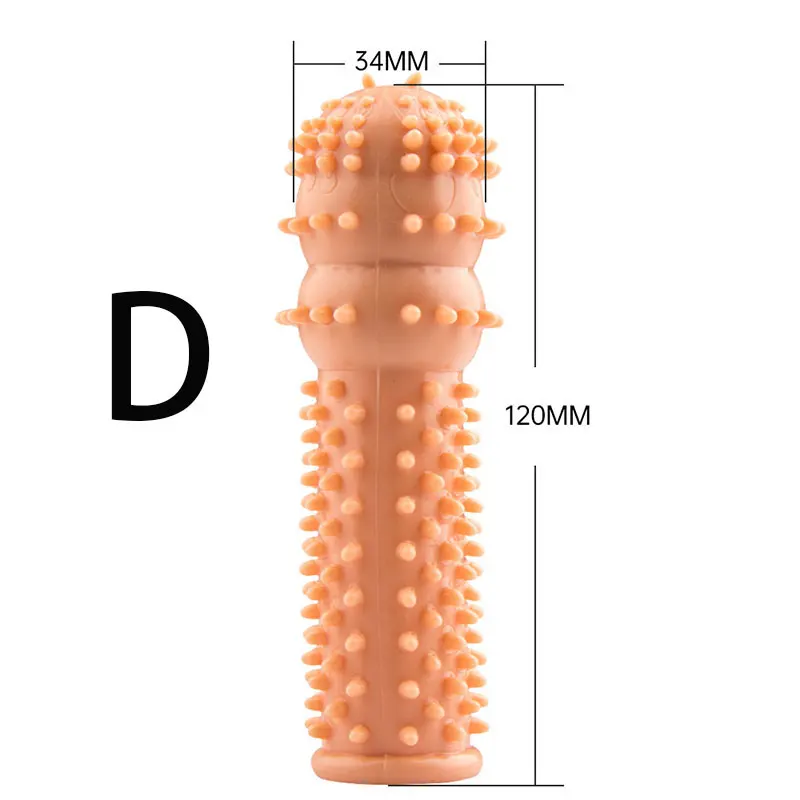 18+ Male Condom Silicone Reusable Penis Sleeve Delayed Ejaculation Chastity Device Cock Ring Adult Sex Toys For Men Bondage Gear