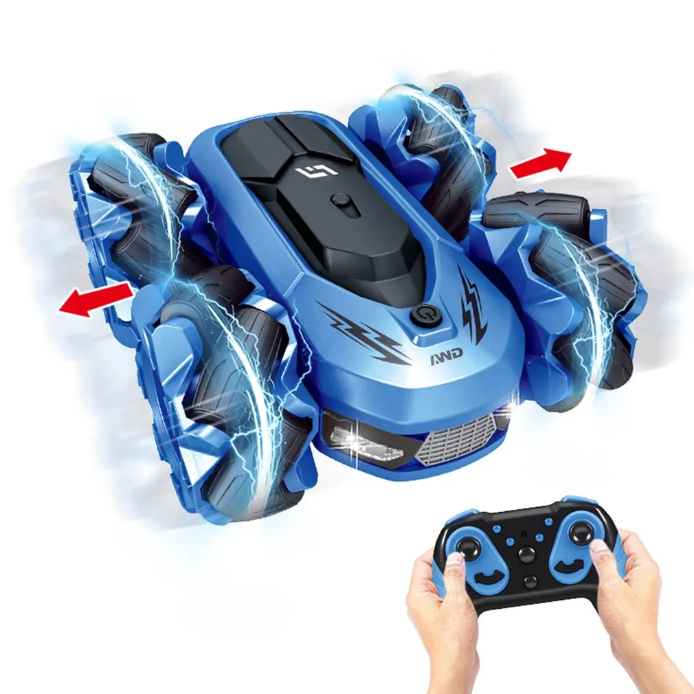 

2 IN 1 Stunt RC Car 360 Rotation Double Sided Driving Deformed Car Crawler Radio Remote Control Cars Hot Kids Toys For Children