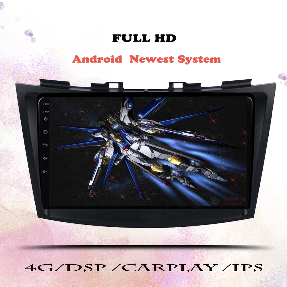 Android 14 128GB Car Radio Multimedia DVD Player For Suzuki Swift 2011 2012 2013 2014 2015 2Din GPS Navigation DVD Head Unit