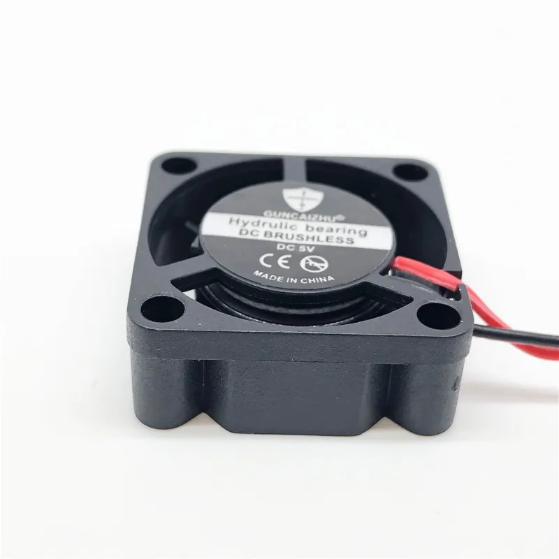 Ventilador de refrigeración para tarjeta gráfica, dispositivo con cojinete hidráulico de 2510, 25MM x 25x10MM, 5V, 12V, 24V, m.2, SSD, 2 pines