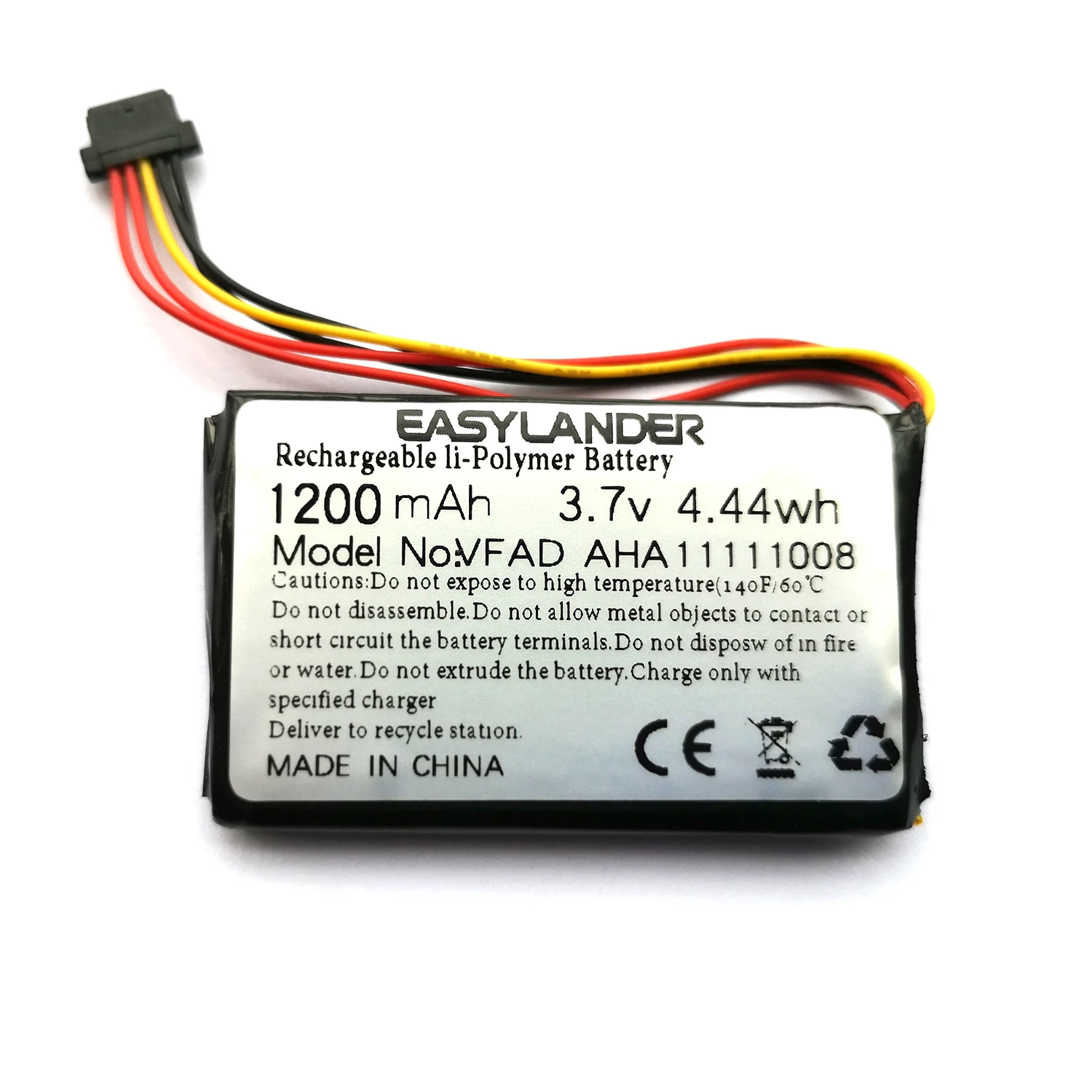 1200mAh GPS Battery AHA11111008 VFAD Battery for TomTom 4FL50 4FL60 Go 5000 GO 5100 Go 6000 GO 6100 PRO TRUCK 525 GPS DVR