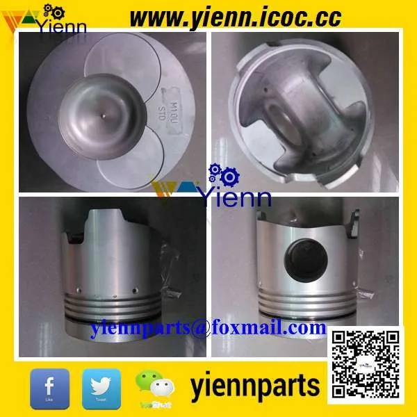 For HINO M10U Piston With Piston Ring Set Bore Size 127mm For HINO Truck And Bus M10U Diesel Engine Repair Rarts