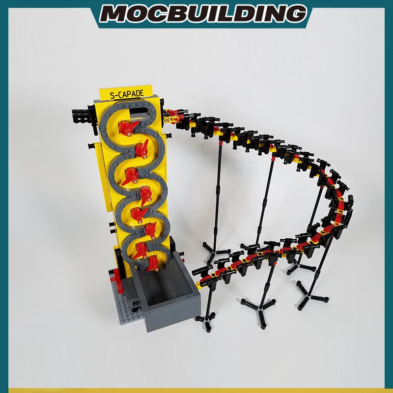 

S-Capade GBC модуль спортивный мяч MOC строительные блоки DIY сборка научная образовательная коллекция креативные игрушки подарок 771 шт.