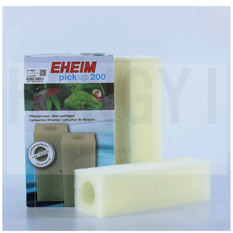 2 pieces/lot EHEIM pickup low water level filter replace the cotton built-in filter special cotton pickup45/60/160/200