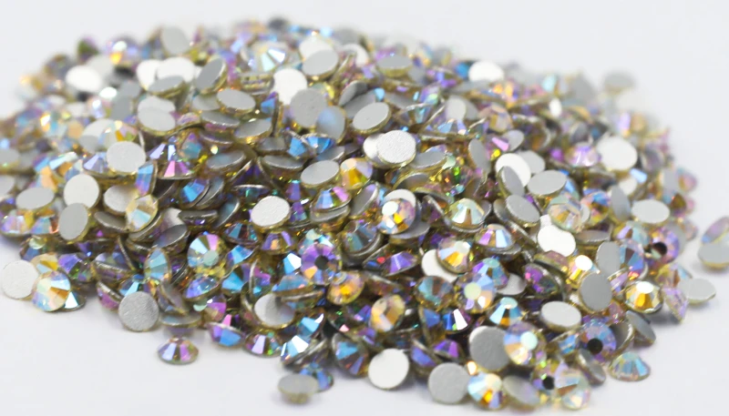 

Jonquil AB SS3~SS30 Non Hotfix Rhinestone стразы Flatback Glass Stone Nail Rhinestones Diamond For DIY Nail Decorations