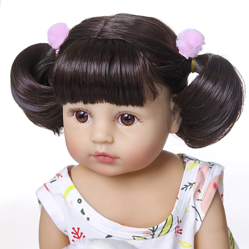 55cm tamanho real do bebê silicone bebe boneca reborn criança menina macio flexível corpo inteiro npk