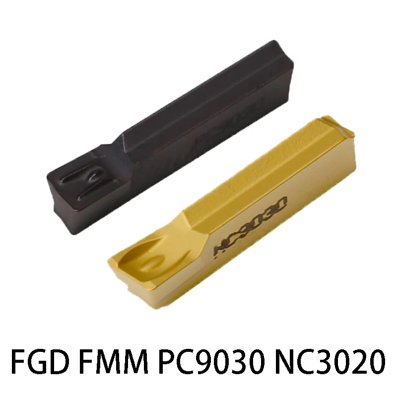 

Original FGD300 FGD400 FGD500 FMM300 FMM400 PC9030 NC3020 Grooving Carbide Inserts Single Head FMM FGD 300 400 CNC Lathe Cutter