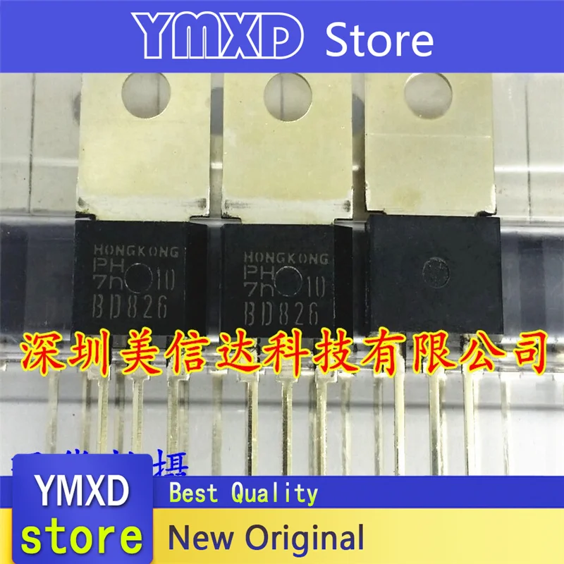 Transistor en línea BD826 TO-220, nuevo, Original, 10 unids/lote, disponible