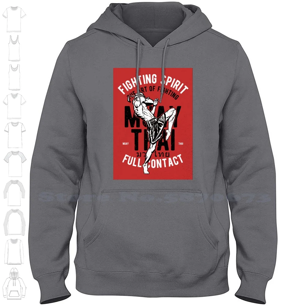 Fighting Spirit Streetwear Sport Hoodie Sweatshirt Fighting Spirit Anime Boxing Gym Kamogawa Boxer Hajime No