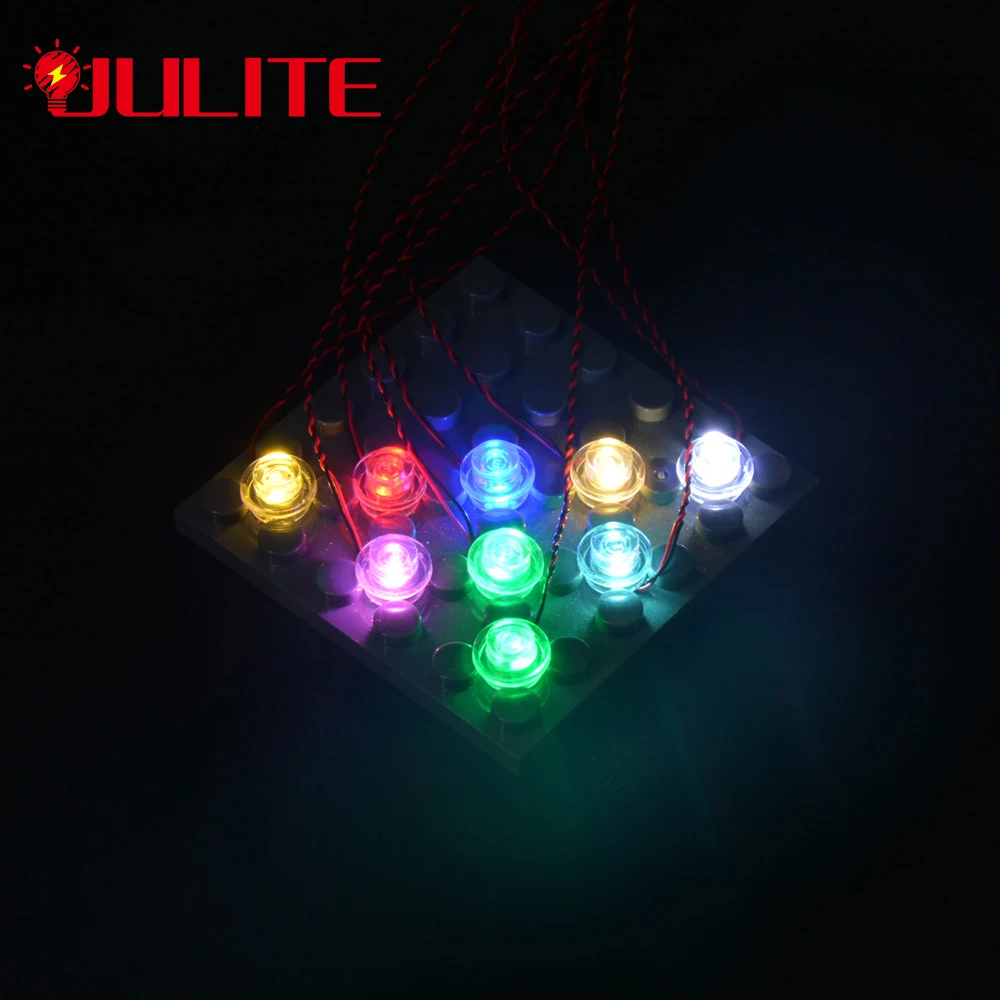 1pcs Led Bit Light For  With 0.8mm Plug DIY Customized Your Own Light Terminal Wire Harness