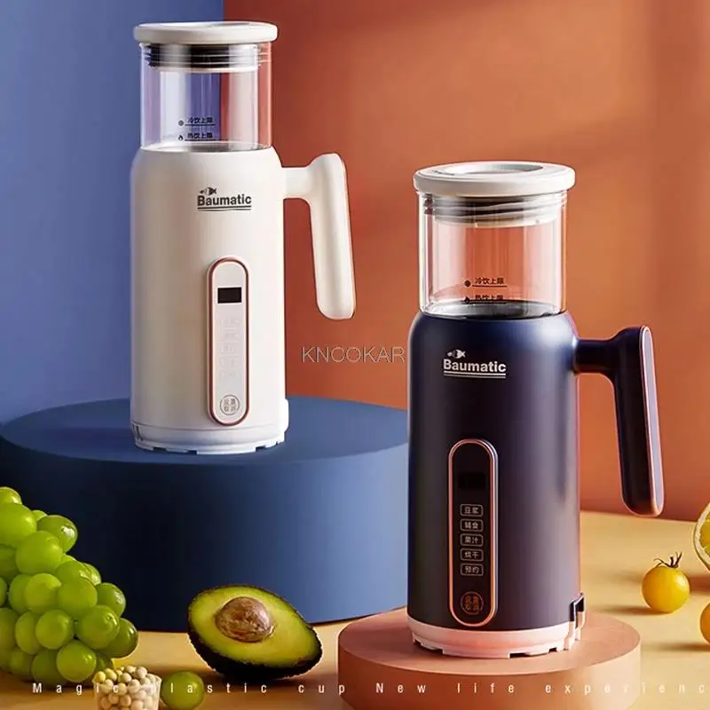 

220V Soymilk Maker Machine Electric Juicer Blender Multicooker Automatic Heatable Soya-Bean Milk Rice Paste Maker Free-filter