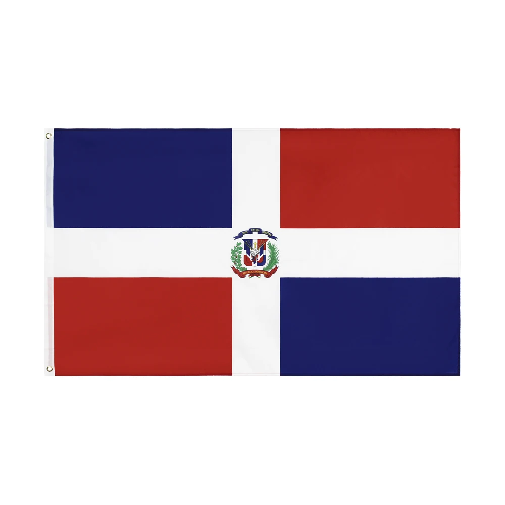 3x5ft  wholesale Stock DO Dominican Republic Dominica Flag