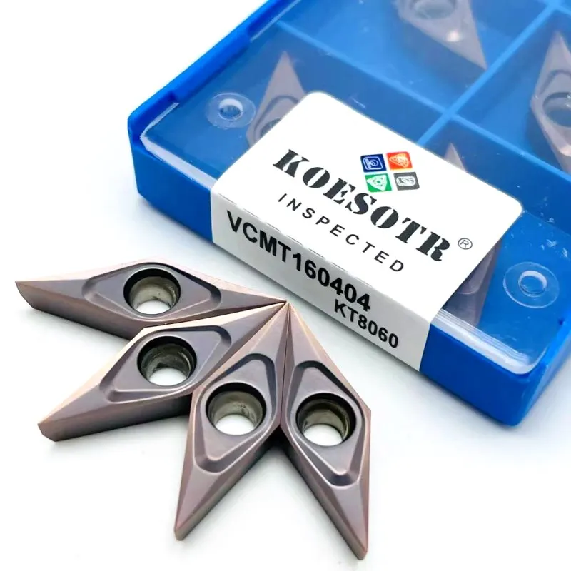 VCMT110304 tools utensili in metallo duro cilindrici di alta qualità utensili da taglio per tornio CNC parti in acciaio, utensili per tornitura in acciaio inossidabile
